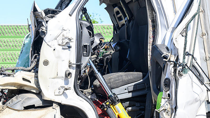 Schwerer Verkehrsunfall auf der A25 bei Marchtrenk