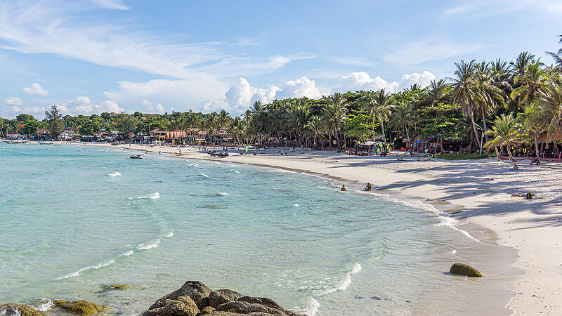 Thailändische Urlaubsinsel Koh  Phangan