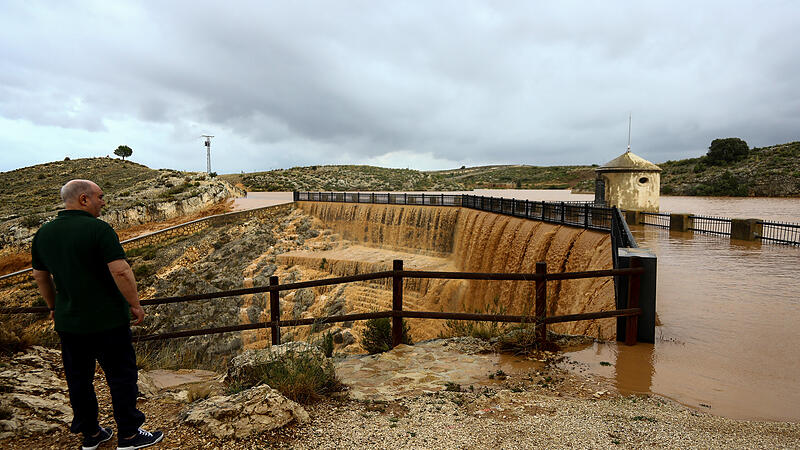 Heftige Überflutungen in Spanien