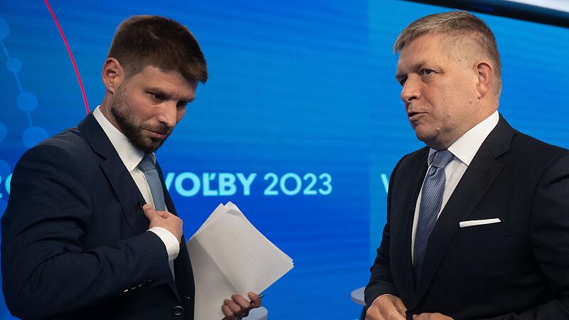 Fico oder Simecka: Wer wird Premier in der Slowakei?