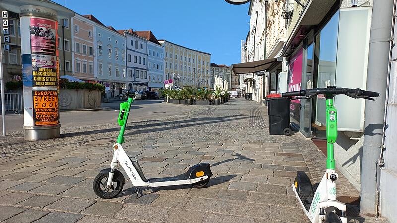 In der Zielgeraden: Fixe Parkplätze für Leihscooter werden in Wels umgesetzt