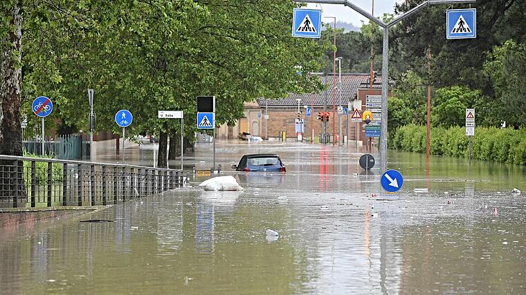 Flooding following severe storms in northern Italy