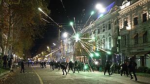 Tiflis Georgien Proteste