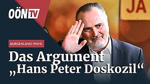 Die Burgenland-Wahl und Argument "Hans Peter Doskozil"