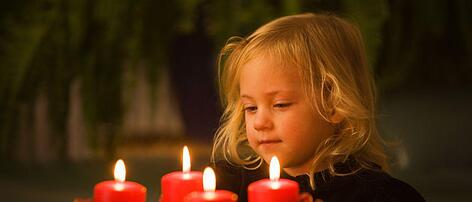 Weihnachten Adventkranz