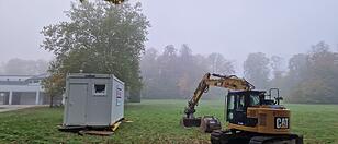 Container-Kindergarten soll am Ende der Weihnachtsferien öffnen