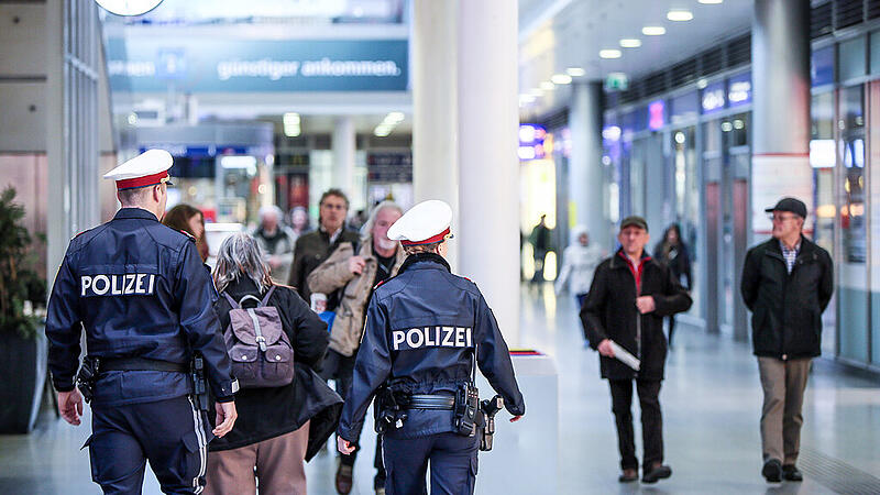 Polizeieinsatz Hauptbahnhof Linz