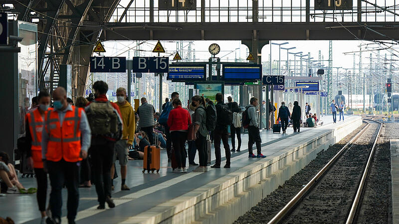 Streik der Lokf?hrer - Leipzig