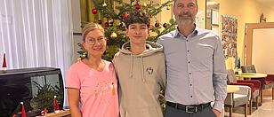 Familie Weber im Altenheim