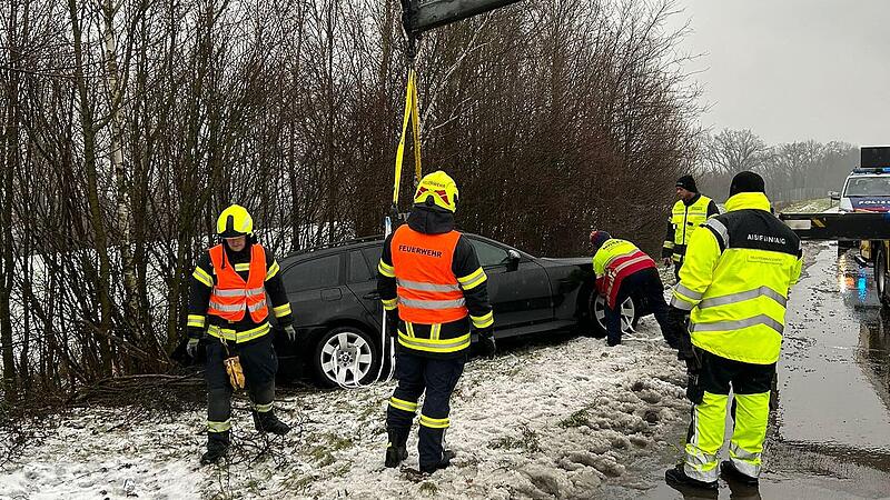 Unfall Schnee Pucking