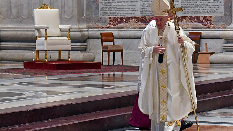 Papst fühlt sich "wie im Käfig" &ndash; Italiener müssen bis 3. Mai daheim bleiben
