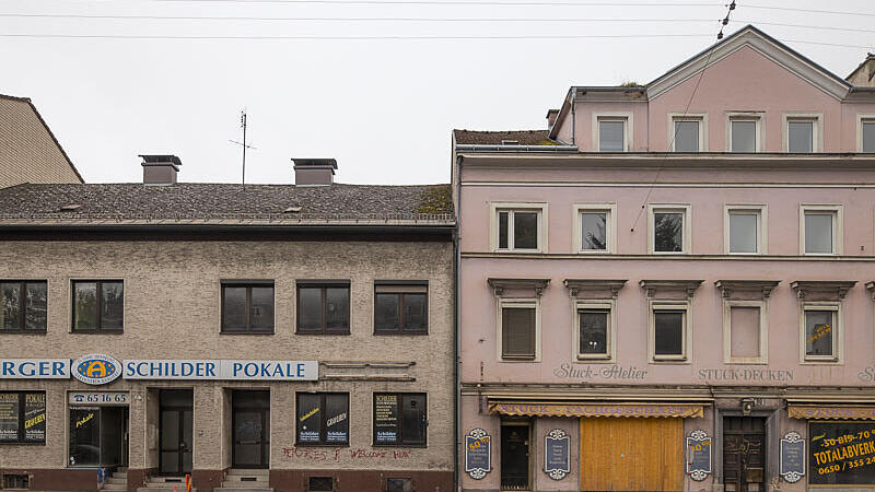 Waldeggstraße: Foto-Denkmal für bald abgerissene Häuser