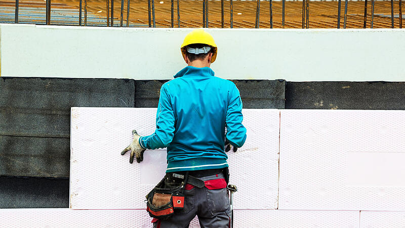 Dämmung Wärmedämmung Baustelle Thermische Sanierung