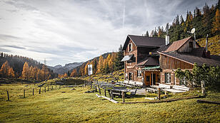 So schön ist es auf der Hochmölbinghütte