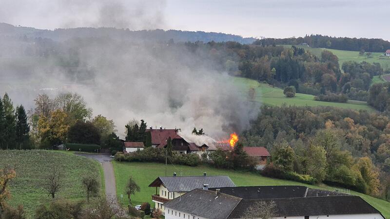 Brand in St. Martin im Mühlkreis