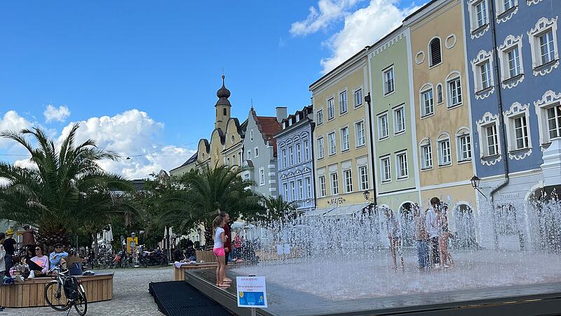 Mobiles Wasserspiel Burghausen