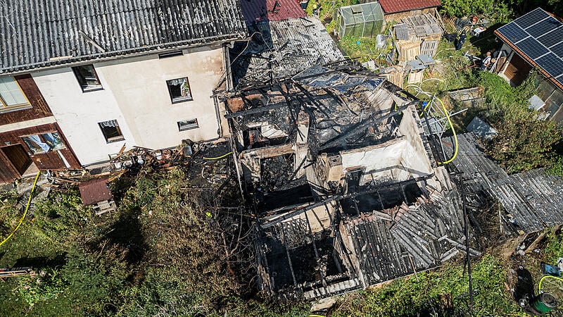 "Es war brutal": 1120 Feuerwehrleute waren 24 Stunden im Dauereinsatz