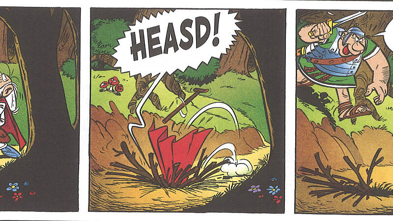 Asterix, der "leiwaunde" Wiener