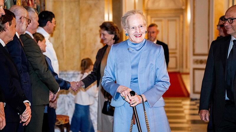 Margrethe von Dänemark: Erster Auftritt nach dem Sturz