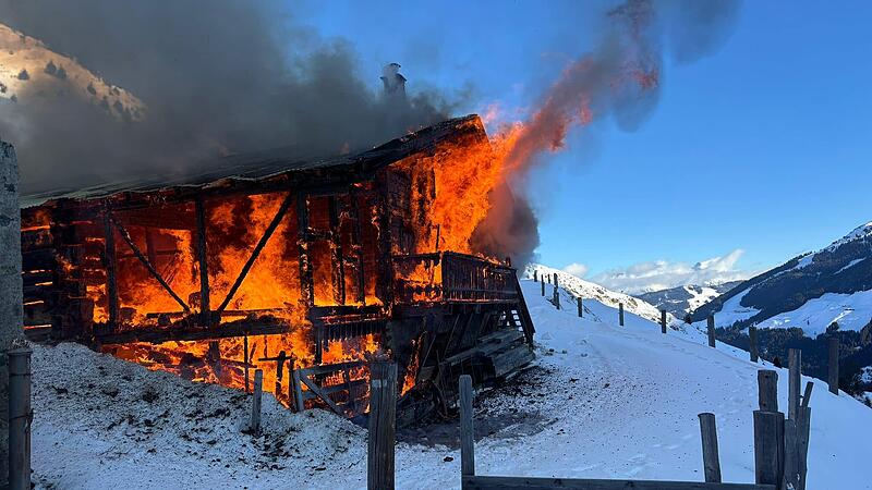 Brand Hütte Saalbach-Hinterglemm