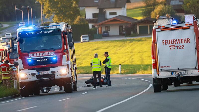 AUT, Unterwegs in  Salzburg, Verkehrsunfall mit Todesfolge, PKW vs. Motorrad