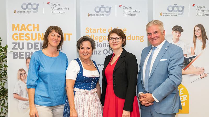 85 Jahre Pflegeausbildung in Steyr: Von Pflegestartern bis Gipsassistenten