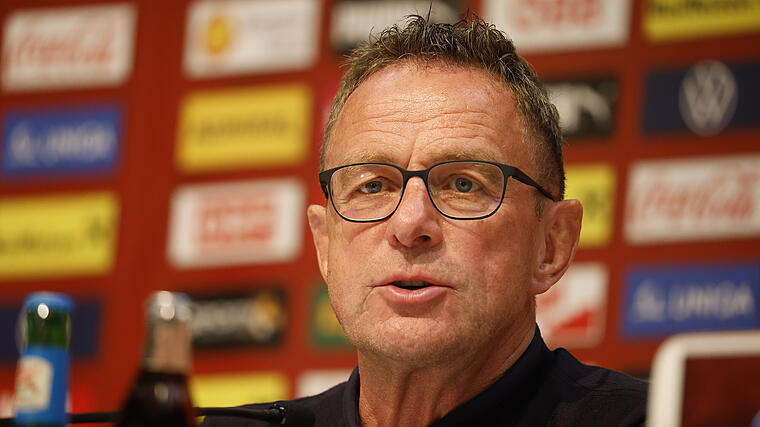 FUSSBALL NATIONS LEAGUE - NATIONALTEAM: PK ?FB TEAMCHEF RANGNICK: RANGNICK