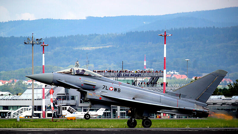 Hörsching statt Zeltweg: Eurofighter im Anflug auf den Fliegerhorst Vogler