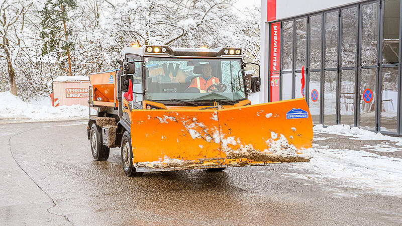 Winterdienst steht bereits in den Startlöchern