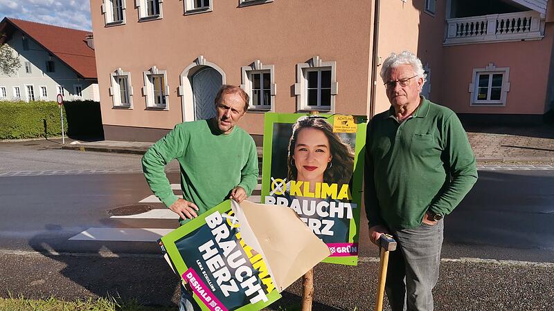 Anschlagsserie auf Wahlplakate der Grünen in Oberwang und Pinsdorf