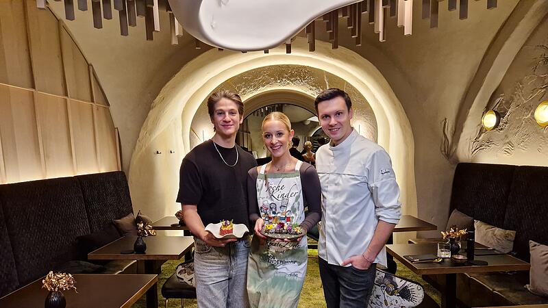 Köche kochen für Kinder bei Lukas Kienbauer, Anna Rosa Döller, und Timotheus Hollweg