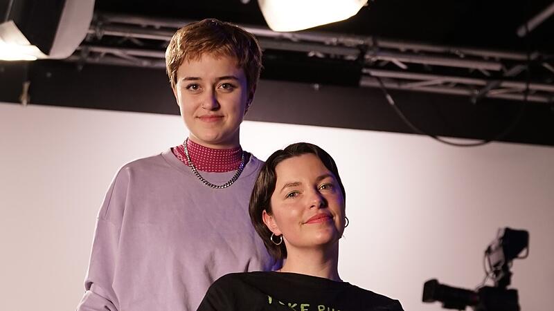 Die Youki-Leiterinnen Lisa Kainz und Sophia Hochedlinger