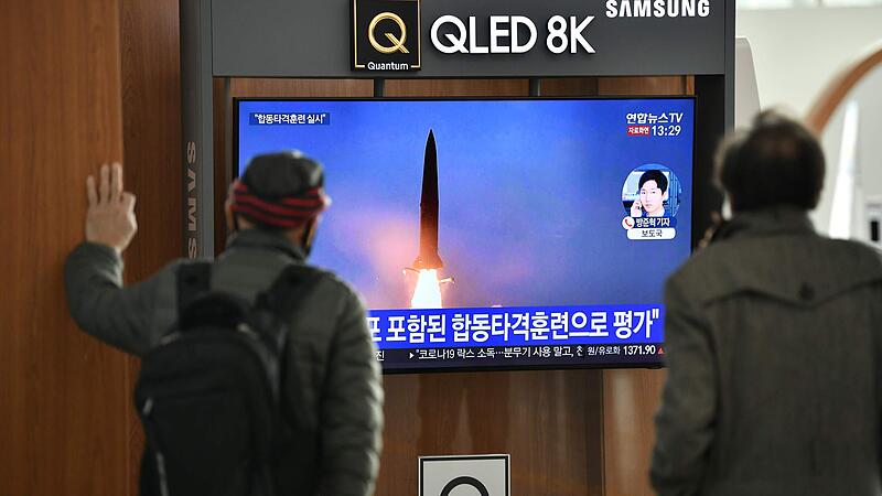 Nordkorea Südkorea Raketentests