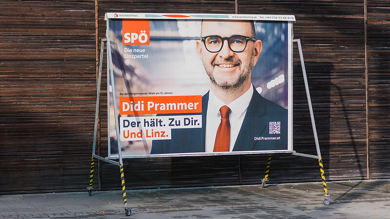 Prammer Wahlplakat