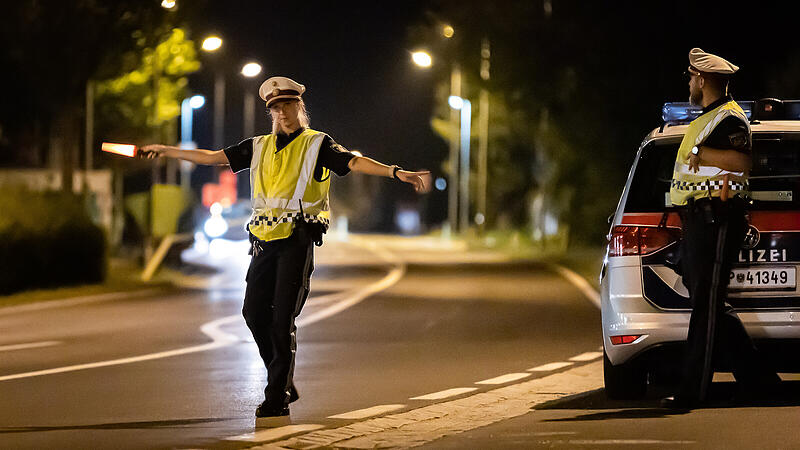 Betrunken und auf Drogen: Aktion scharf der Polizei