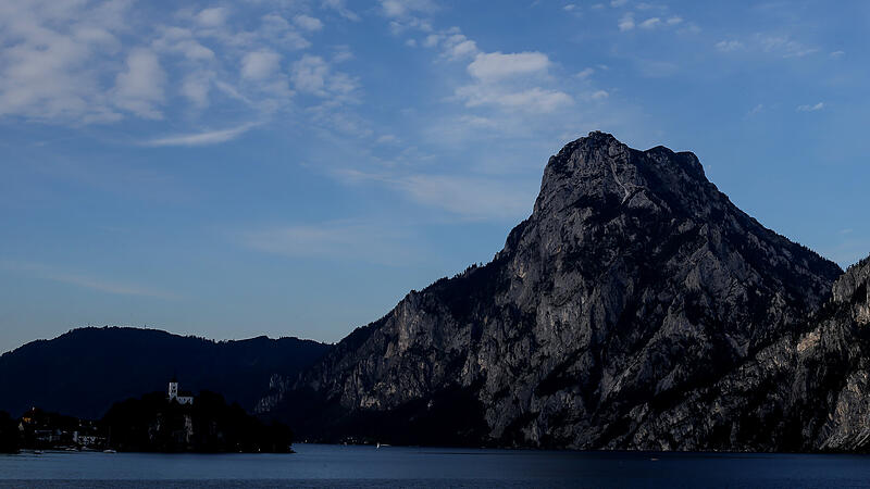 Der Traunstein in Gmunden