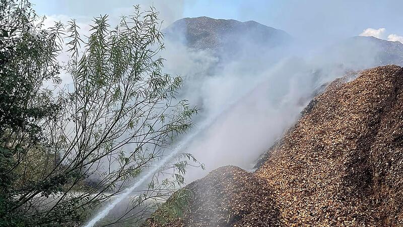 Brand Hackschnitzel Brunnenthal