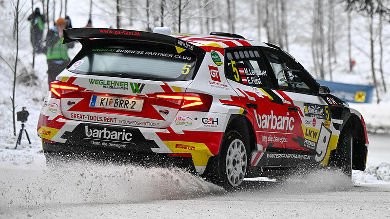 Spektakuläre Rallye-Action  im Mühlviertel an Tag 2