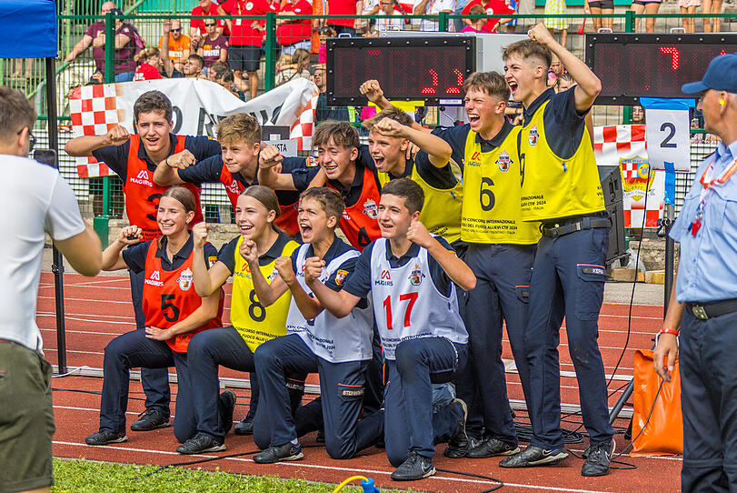 Oberösterreicher jubeln über Feuerwehr-Weltmeistertitel