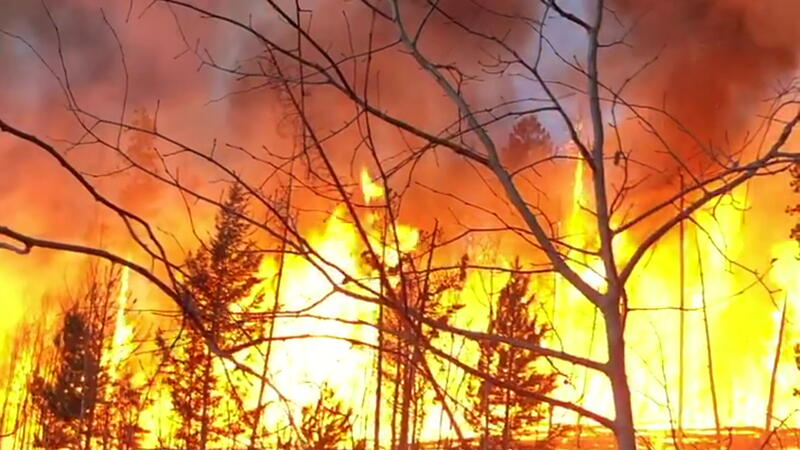 Rekordbrände verdunkeln den Himmel im US-Bundesstaat Colorado