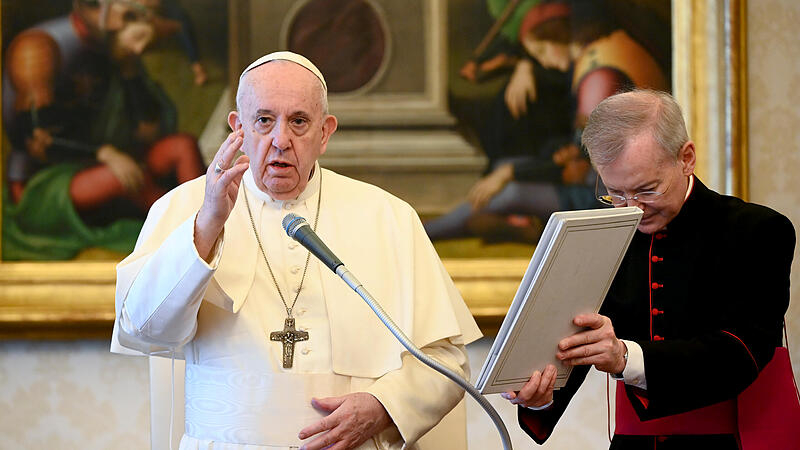 Pope Francis holds the weekly audience at the Vatican