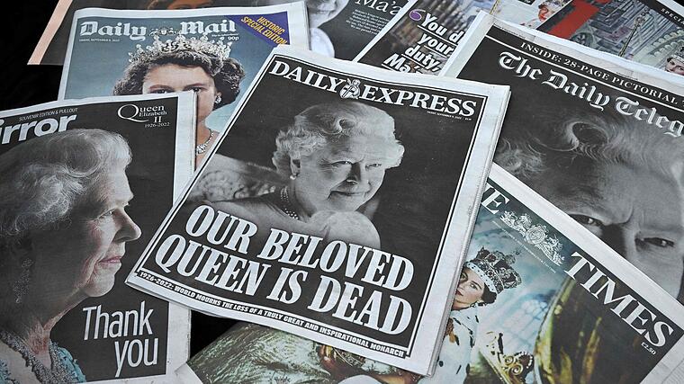 Internationale Reaktionen auf den Tod von  Queen Elizabeth II.