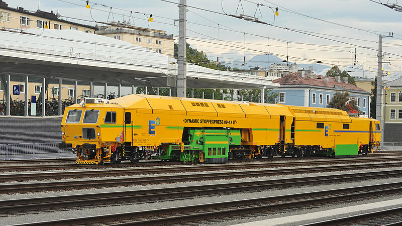 Gleisbaumaschinen von Plasser &Theurer