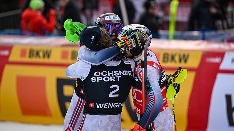 Norwegischer Triple-Sieg beim Slalom in Wengen