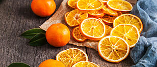 Orangenpulver