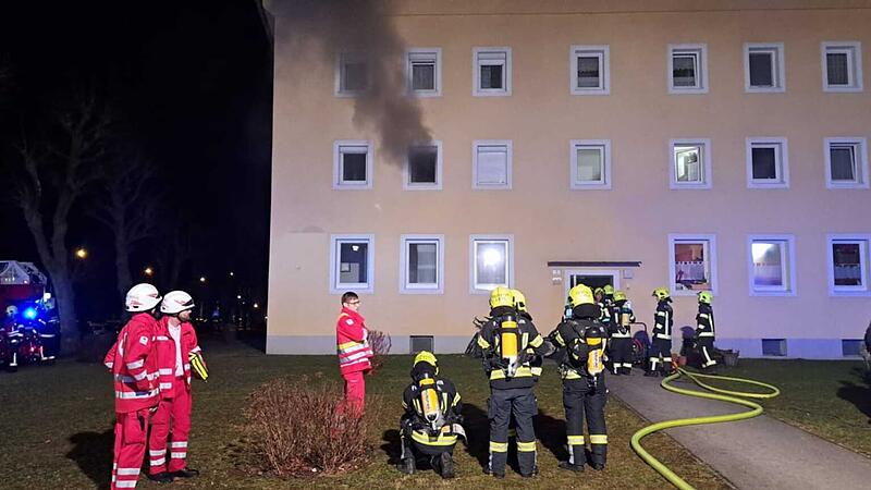 Brand in Steyr