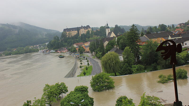 Hochwasser Grein 2013