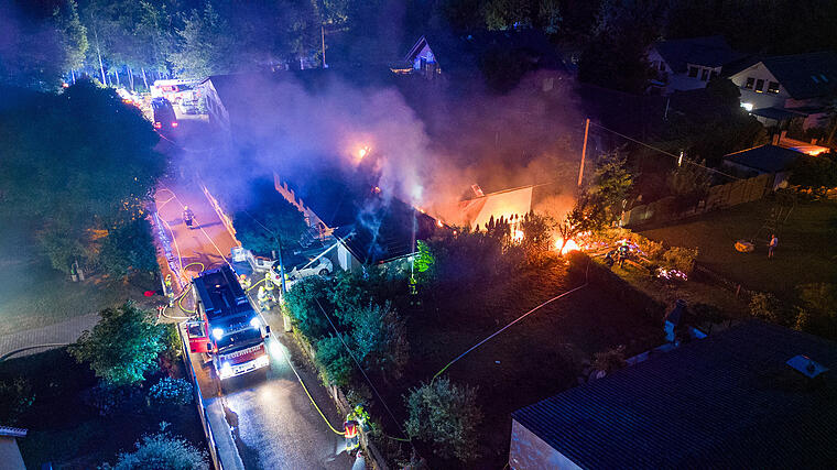 Gasexplosion nach Tiefenbohrung