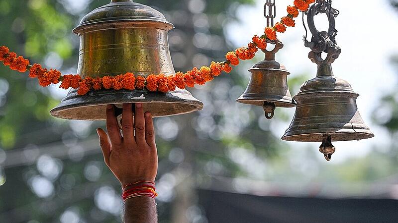 Indien Gebet Hindu