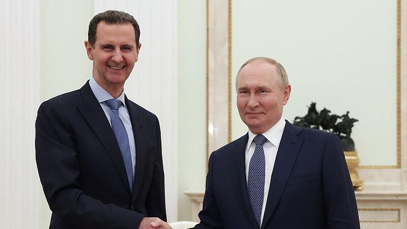 Assad und Putin im Juli dieses Jahres in Moskau